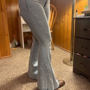 Shyanne light wash boot cut jeans